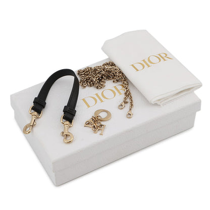 Dior Cannage Lady Dior Call'in Dior Phone Holder 2-Way BlackS0872ONMJ Lambskin