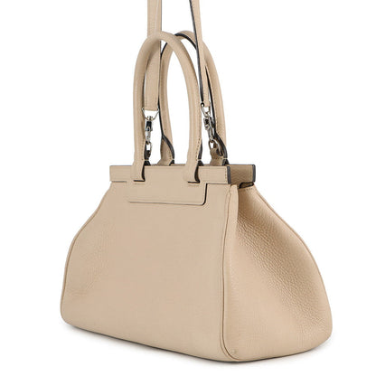 MOYNAT Moynat Pauline 2-way Bag Light Beige Leather
