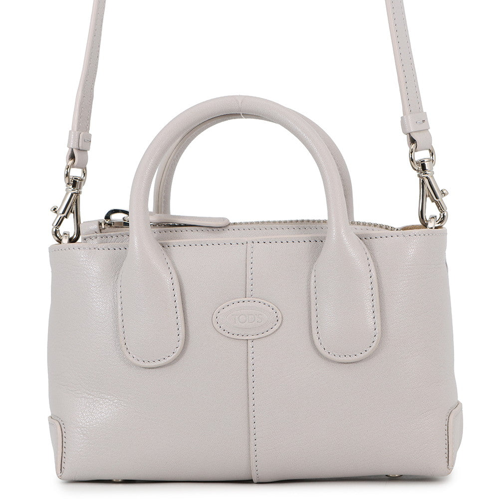 TOD’S DI 2WAYBag Light GrayXBWDBSC0100YKIB220 Leather Size Mini