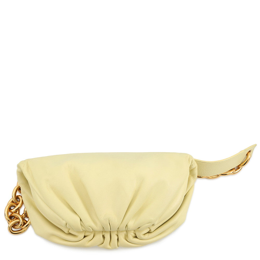 Bottega Veneta The ChainPouch ChainBag Light Yellow651445 Leather