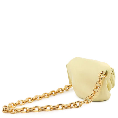 Bottega Veneta The ChainPouch ChainBag Light Yellow651445 Leather