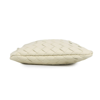 Bottega Veneta INTRECCIATO Dust Bag Shoulder Bag Ivory816987 Calf Leather Size Small
