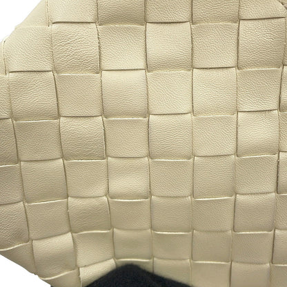 Bottega Veneta INTRECCIATO Dust Bag Shoulder Bag Ivory816987 Calf Leather Size Small