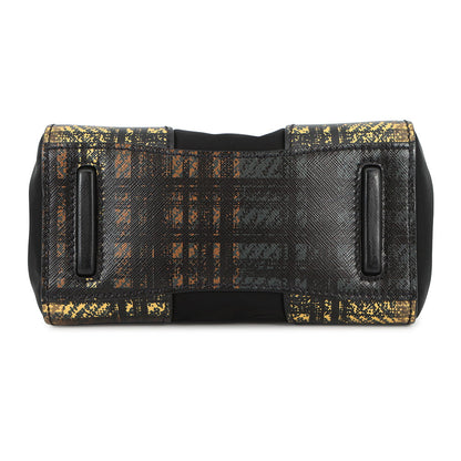 PRADA 2WAYBag Black/Brown1BA014 Nylon Leather