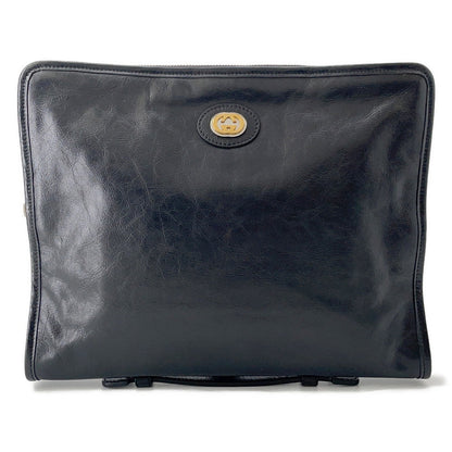 GUCCI Clutch Bag Black575829 Leather