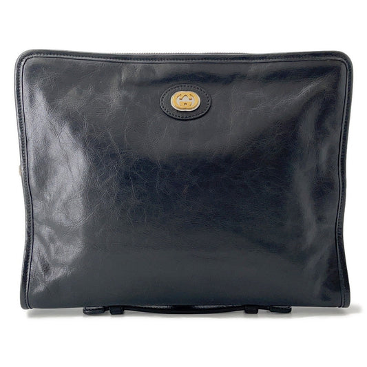 GUCCI Clutch Bag Black575829 Leather