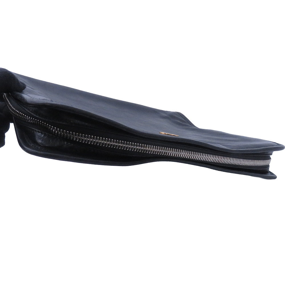 GUCCI Clutch Bag Black575829 Leather