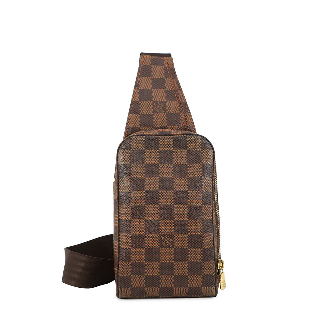 LOUIS VUITTON Geronimos BrownN51994 Damier Ebene Canvas
