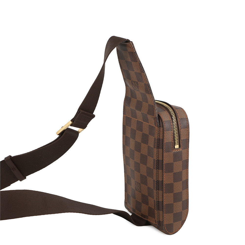 LOUIS VUITTON Geronimos BrownN51994 Damier Ebene Canvas