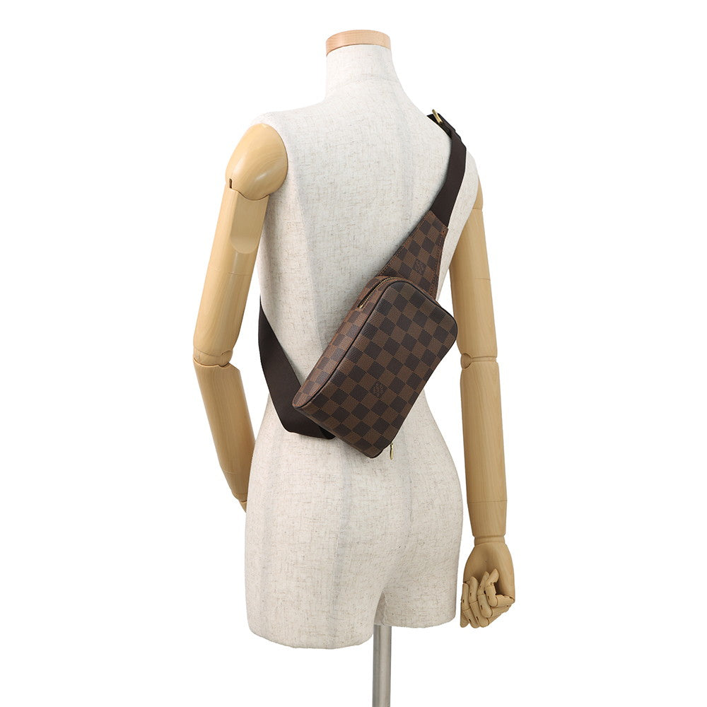 LOUIS VUITTON Geronimos BrownN51994 Damier Ebene Canvas