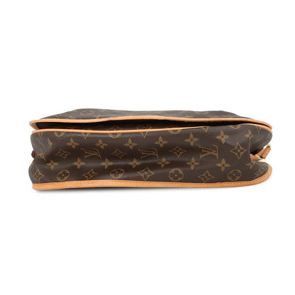 LOUIS VUITTON Menilmontant BrownM40473 Monogram Size MM