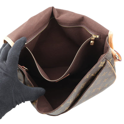 LOUIS VUITTON Menilmontant BrownM40473 Monogram Size MM
