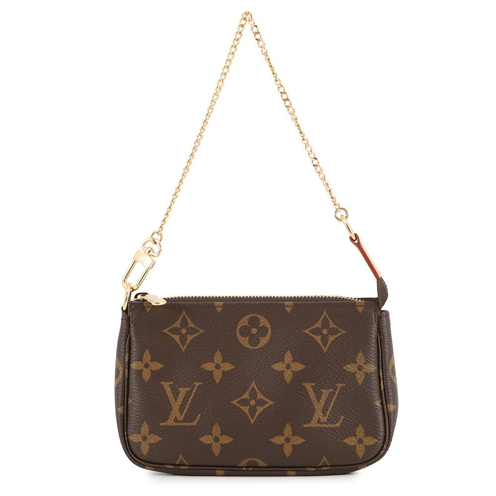 LOUIS VUITTON Mini Pochette Accessoires BrownM58009 Monogram