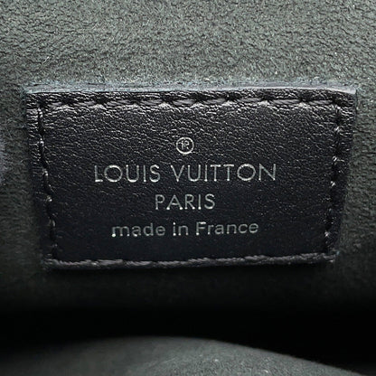 LOUIS VUITTON Monogram (Kabuki) Pochette Kabuki Mask NoirM43495 Monogram Reverse Canvas Epi Leather