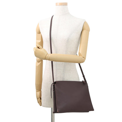 The Row NU TWIN Shoulder Bag BordeauxW1235 Leather