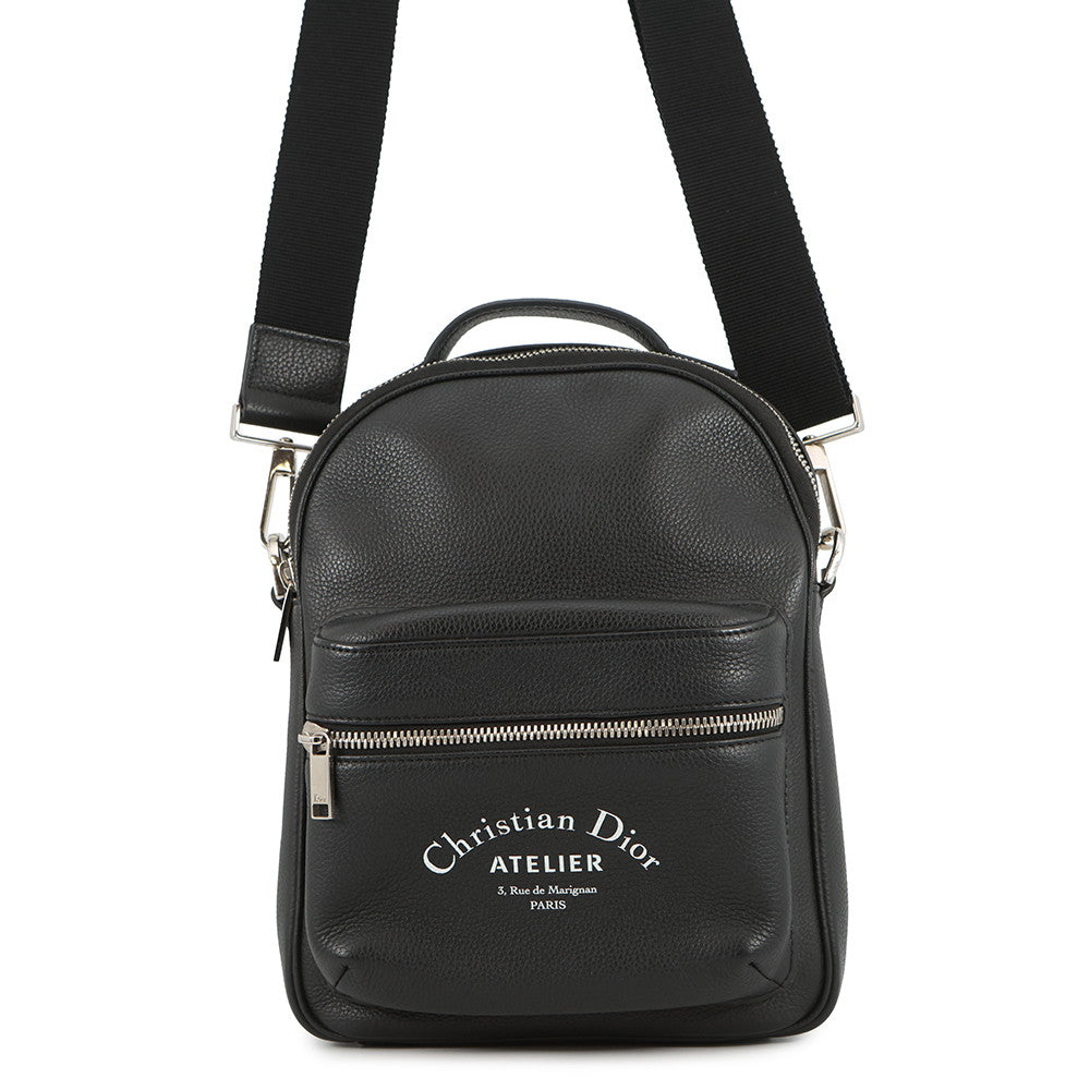 Dior Dior Homme Atelier Shoulder Bag Black1ATPO077XXX Leather