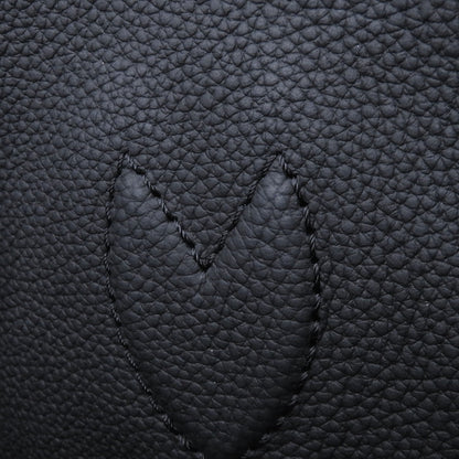 LOUIS VUITTON Neverfull・Inside Out NoirM12099 Monogram Grain Leather Size BB