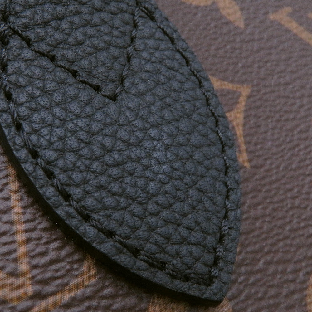 LOUIS VUITTON Neverfull・Inside Out NoirM12099 Monogram Grain Leather Size BB