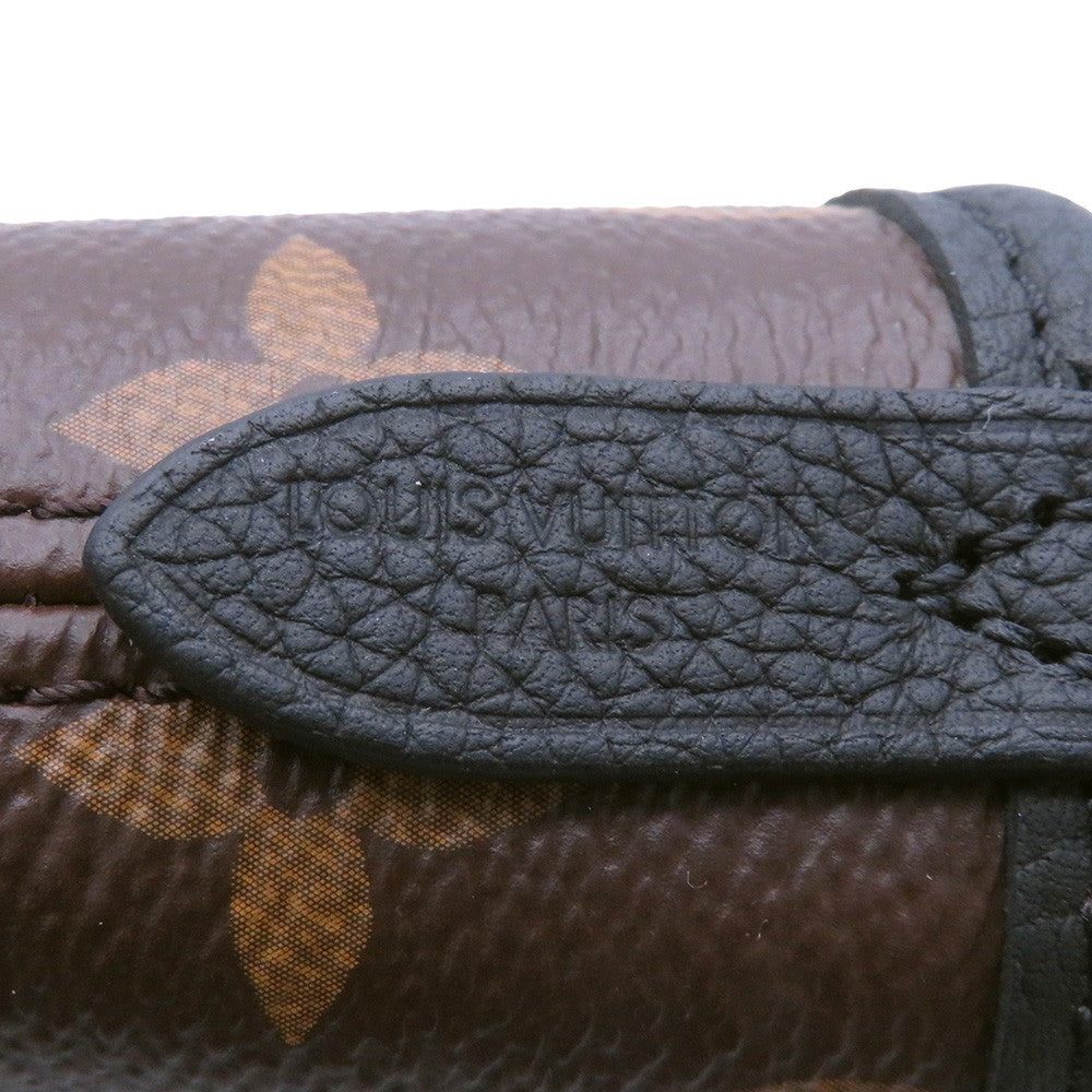 LOUIS VUITTON Neverfull・Inside Out NoirM12099 Monogram Grain Leather Size BB
