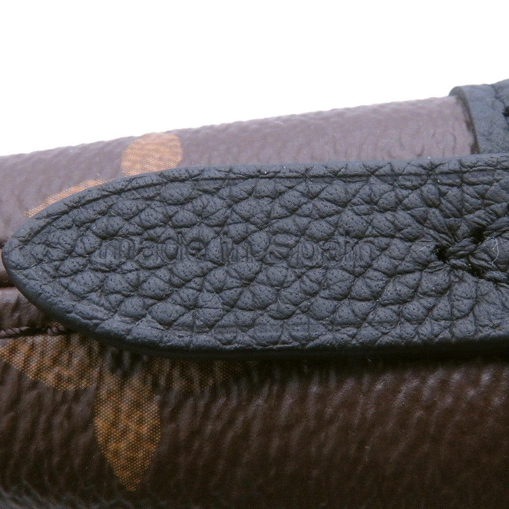 LOUIS VUITTON Neverfull・Inside Out NoirM12099 Monogram Grain Leather Size BB