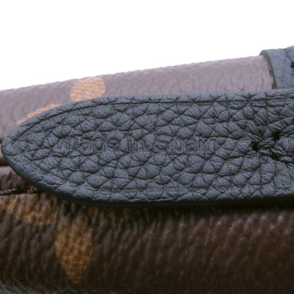 LOUIS VUITTON Neverfull・Inside Out NoirM12099 Monogram Grain Leather Size BB