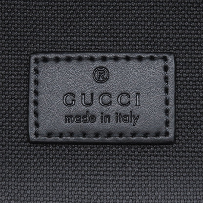 GUCCI GGBlack Backpack Black771158 GG Supreme Leather Size Medium