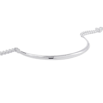 HERMES BoucleSellier Inflexible Necklace Size PM/44 SV925