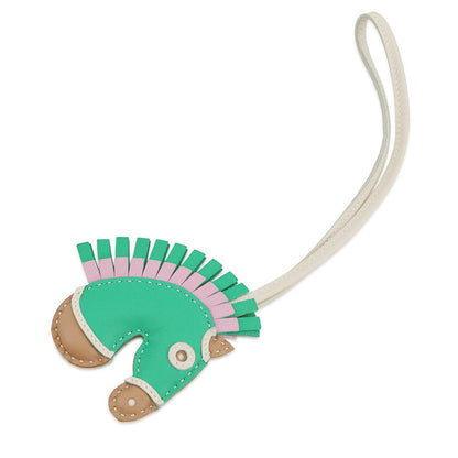 HERMES Gee Camail Menthe/ Mauve Sylvestre/Chai/Nata Lambskin