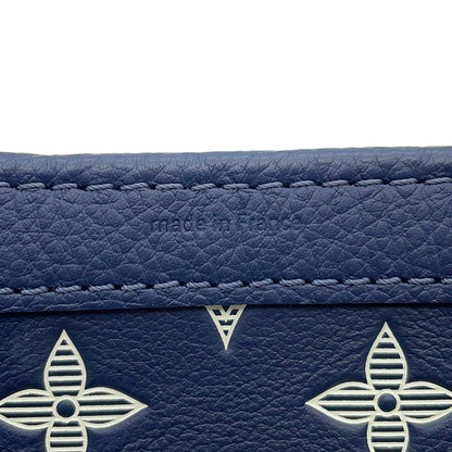 LOUIS VUITTON Gaston Wearable Wallet Navy/WhiteM83384 Monogram Shadow