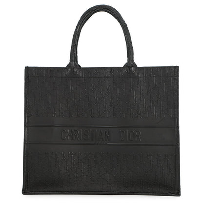 Dior Book tote BlackM1286ZWSO Calf Leather Size Large