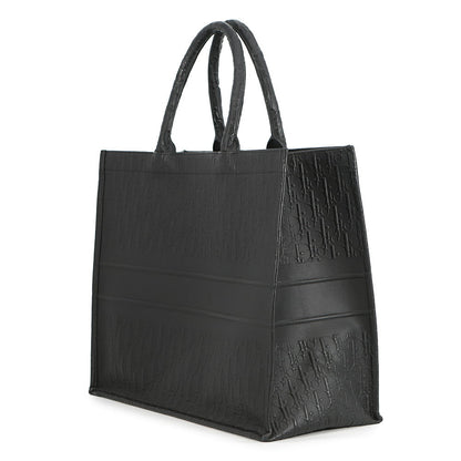 Dior Book tote BlackM1286ZWSO Calf Leather Size Large
