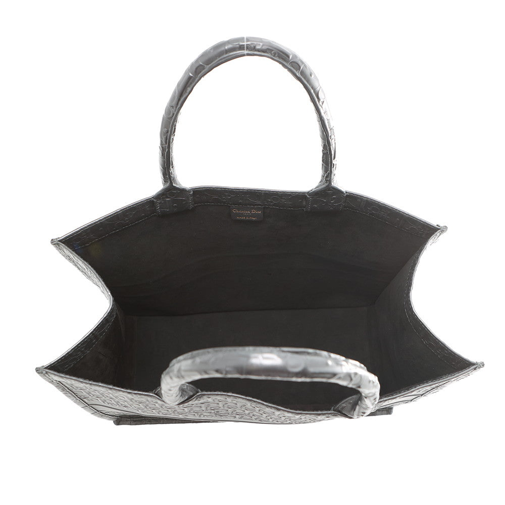Dior Book tote BlackM1286ZWSO Calf Leather Size Large
