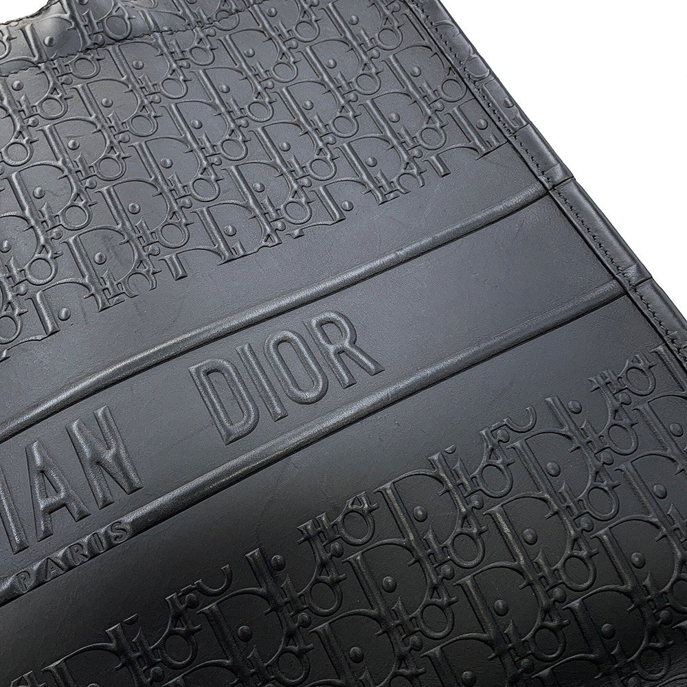 Dior Book tote BlackM1286ZWSO Calf Leather Size Large