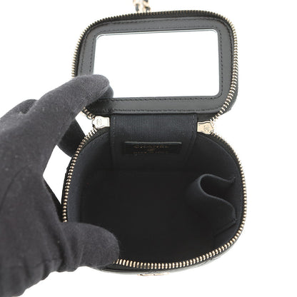 CHANEL Matelasse Small Vanity BlackAP2198 Lambskin Size Small