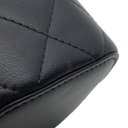 CHANEL Matelasse Small Vanity BlackAP2198 Lambskin Size Small