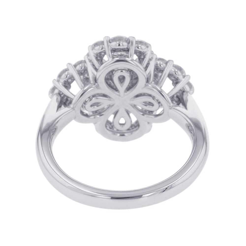 HARRY WINSTON Mini Loop, Full Motif, Ring Size Approximately No. 9FRDPRP1ML4C Pt950