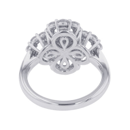 HARRY WINSTON Mini Loop, Full Motif, Ring Size Approximately No. 9FRDPRP1ML4C Pt950