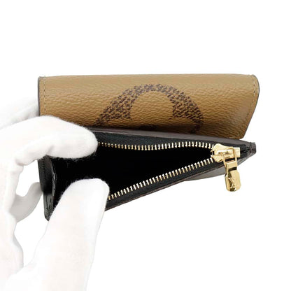 LOUIS VUITTON Portefeuille Zoe NoirM80725 Monogram/Monogram Reverse Canvas