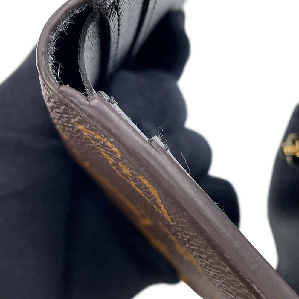 LOUIS VUITTON Portefeuille Zoe NoirM80725 Monogram/Monogram Reverse Canvas