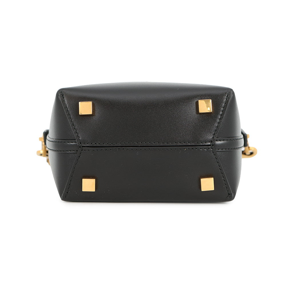 SAINT LAURENT PARIS LE 37 Shoulder Bucket Black765870 Leather Size Mini