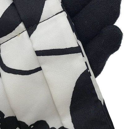 CHANEL Matelasse Diakoko 2-way Bag Black/WhiteAS3004 Canvas Size 20