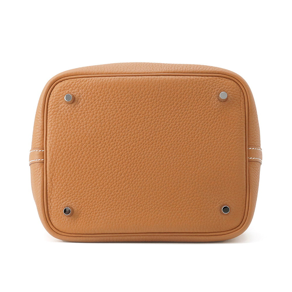 HERMES Picotin Lock Gold Taurillon Clemence Size MM