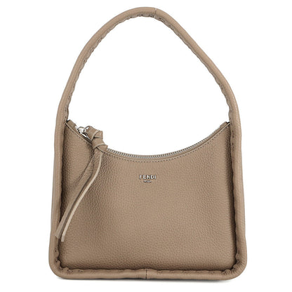 FENDI Fendsens Selleria Handbag Etoupe8BS094 Leather Size Mini
