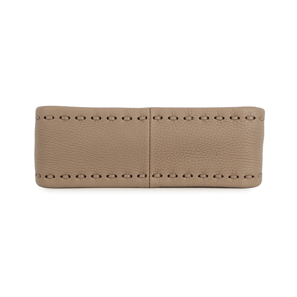 FENDI Fendsens Selleria Handbag Etoupe8BS094 Leather Size Mini