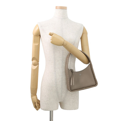 FENDI Fendsens Selleria Handbag Etoupe8BS094 Leather Size Mini