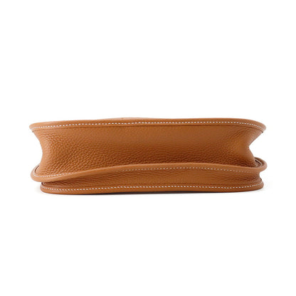 HERMES Evelyne 3 Gold/Ecru Toile Officier Taurillon Clemence Size PM