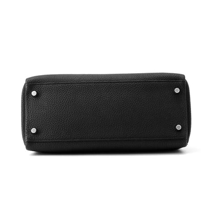 HERMES Kelly Retourne Black Togo Leather Size 28