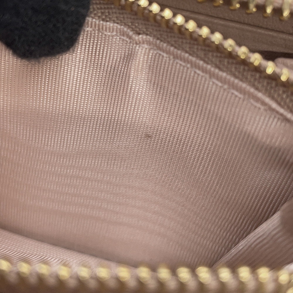 Dior Lady's Dior Voyage Zip Coin Purse RoseS0985ONHG Lambskin