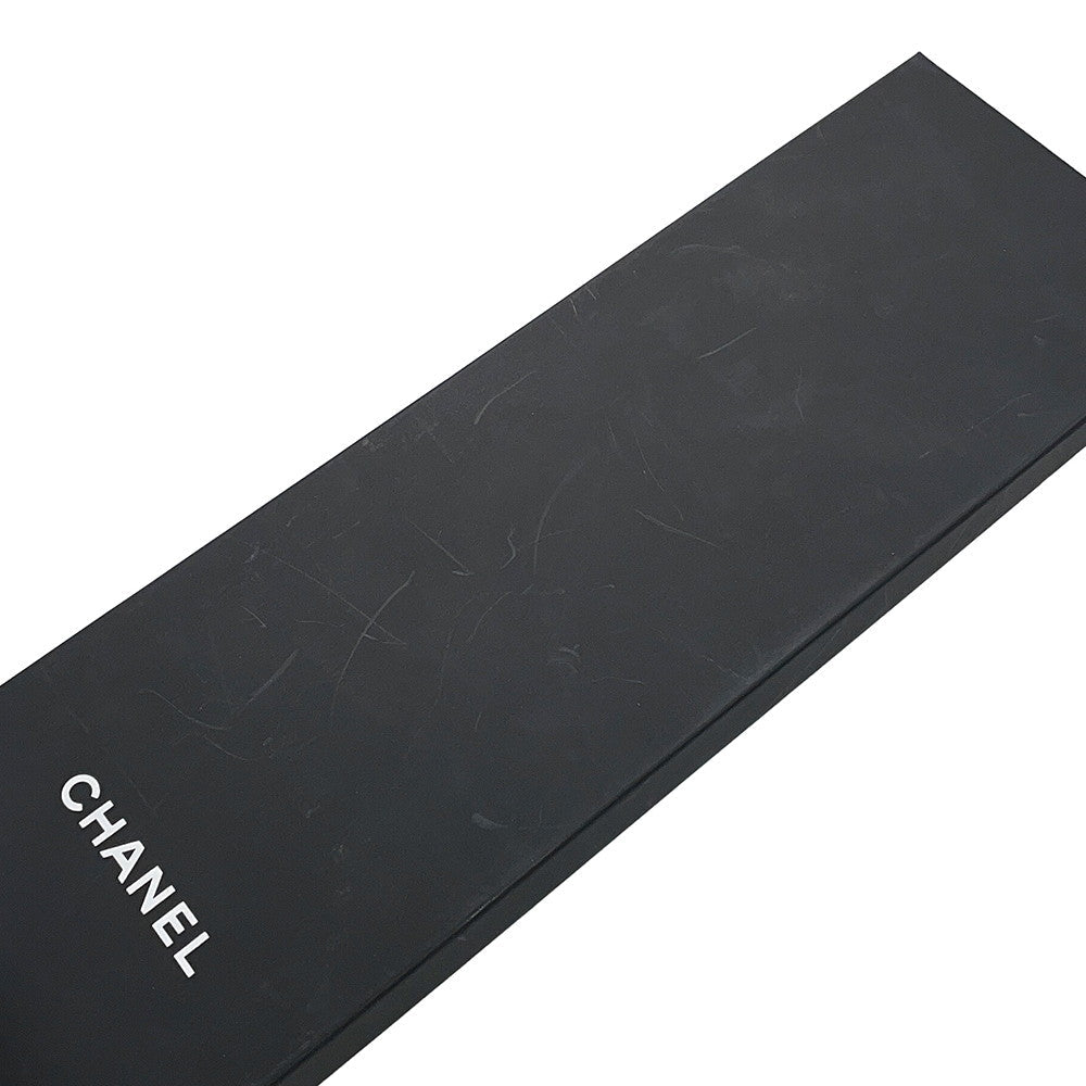 CHANEL All-over CC Logo Scarf Black/Multicolor Silk100%