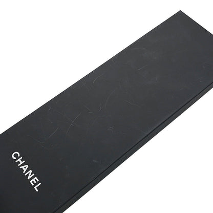 CHANEL All-over CC Logo Scarf Black/Multicolor Silk100%